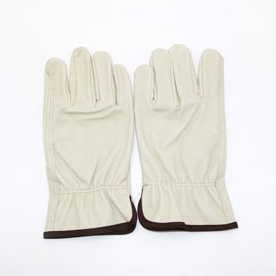 China Industry AB Resistant Grade Leather Gloves Safety Work Gloves Gardening Arbeitshandschuh for sale