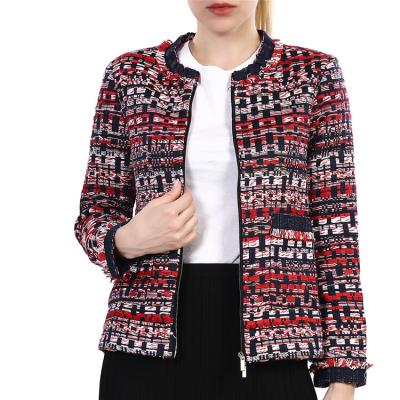 China Classic Design High Quality Anti-wrinkle Long Sleeve Autumn Winter Ladies Ladies Weed Women Outdoor Jacket Blazer for sale