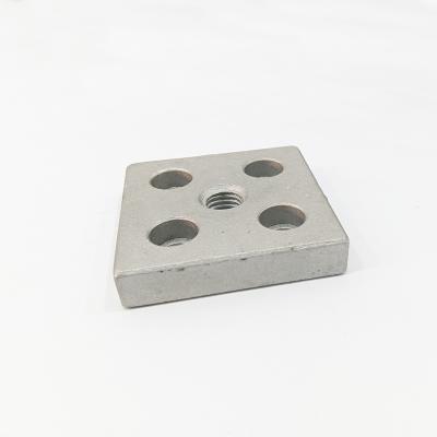 China ALLOY End connecting plate used for 6060 series extrusion aluminum profile for sale