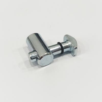 China Zinc plated carbon steel Hot sale quick connector made of carbon steel for 3030 T slot extrusion aluminum profile for sale