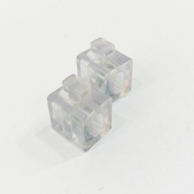 China Plastic 4545 series Partition Fixing Spacer Block Connection Block  for 10mm slot aluminum profile for sale