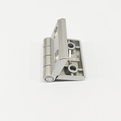 China ALLOY Sliver or black Zinc alloy hinge  for 4545 series aluminum profile for sale