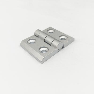 China ALLOY Sliver or black Zinc alloy hinge  for 4040 series aluminum profile for sale