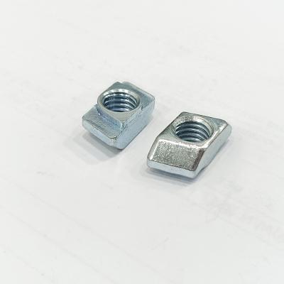 China Automotive Industry Rhombus nut zinc plated for 10mm slot aluminum profile for sale