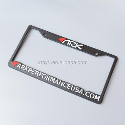 China No Embossed Gray Card Plate Frame Good Quality For Auto Parts for sale