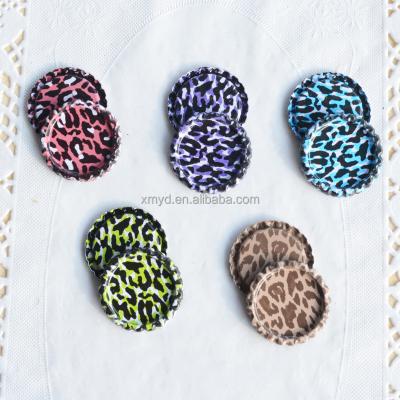 China Non-Toxic Wholesale Zebra Printed Crown Caps For Crafts Bilateral Color Flatten Beer Bottle Caps For Jewelry Making for sale