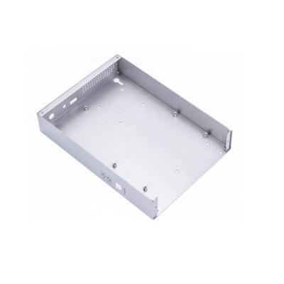 China Widely Used Stamping Dies Price Aluminum Electronic Black Back Cover Custom Aluminum Frame Enclosure 4x10 Cabinet Sheet Metal Bending for sale