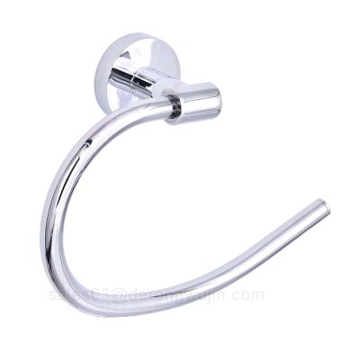 China Easy Install Drill Free High End Luxury Bathroom Bath Towel Ring for sale