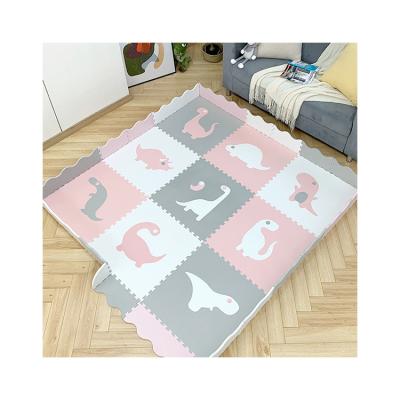 China Hot Selling High Quality Baby Eva Foam Play Puzzle Carpet Mat Large Soft Eva Play Mat for sale