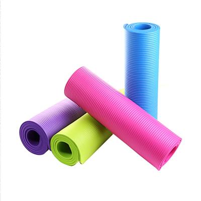 China Direct Wholesale Good Quality Non Slip Fitness Sports Exercise Mat Home Use Non Slip Yoga Mat for sale