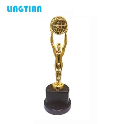 China Custom China Oscar Trophy Gold Statue Small Gold Statue Team Sports Sports Competition Craft Souvenir Party Celebration Gift for sale