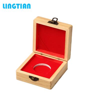 China 2019 Handmade Hot Sale Custom Packaging Wooden Set Coin Storage Box for sale