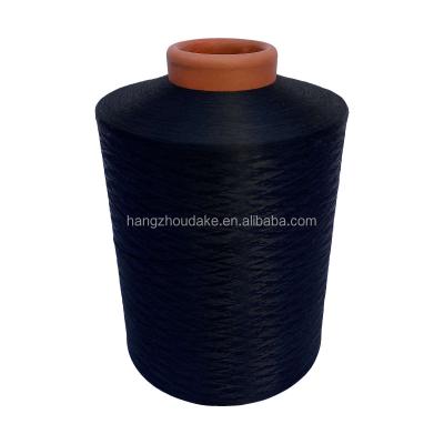 China Viable Hot Sale 150D/48F DDB Polyester Filament DTY Dope Dyed Black NIM AA Grade For Textile for sale