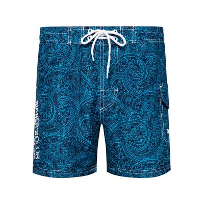 China Breathable Men Board Hot Sale Beach Board Shorts Polyester Trunks Men's Polyester Skin-Friendly Board Shorts for sale