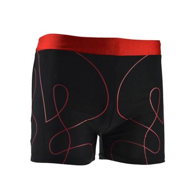 China Factory Direct Breathable Men's Swimwear Boxer Shorts Sports Patterns Swimming Trunks for sale