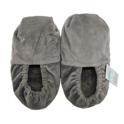 China Wholesale Fashion Design Reusable Pain Relief Winter Microwave Heat Pack Reusable Slipper for sale