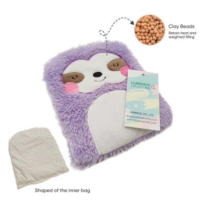 China Wholesale Polyester Small Body Comfort Baby Wheat Microwave Heat Pack For Neck for sale