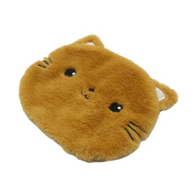 China Plush Cat Stuffed Animal Plush Toy Microwavable with Head Warmer Body Comfort Heat Pack for sale