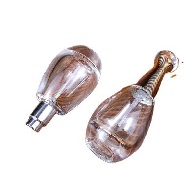 China Gift Factory Price Square Atomizer Spray Glass Custom Perfume Bottle 30ml 50ml for sale