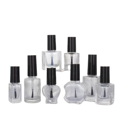 China Personal Care Custom Color Sample Gel Nail Polish Free Empty Bottle Container 10ml for sale