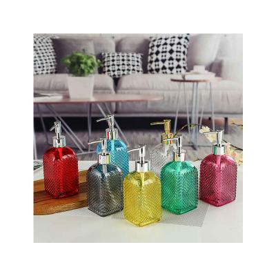 China Personal Care The Most Popular Fashionable 500ml Glass Recycled Hand Wash Bottle for sale