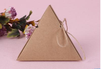 China Paper triangle packaging box, creative personalized gift packaging tray, factory direct sales for sale