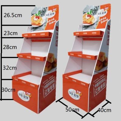 China Supply paper shelf, shopping mall promotion, paper shelf, display shelf, multi-layer display shelf ,size：50*40*139.5 cm for sale