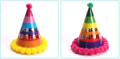 China Party decorated hat, children's festive hat for sale