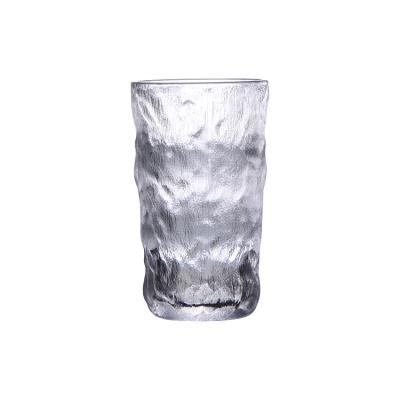 China 2022 Modern Transparent Clear Milk Cups Modern Reusable Glass Coffee Mugs Coffee Cup for sale