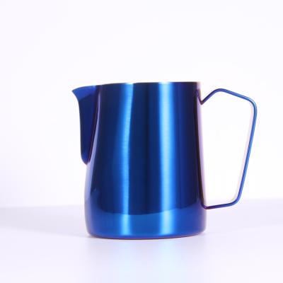 China Large capacity coffee creamer viable exquisite single pitcher, espresso coffee pitcher for sale