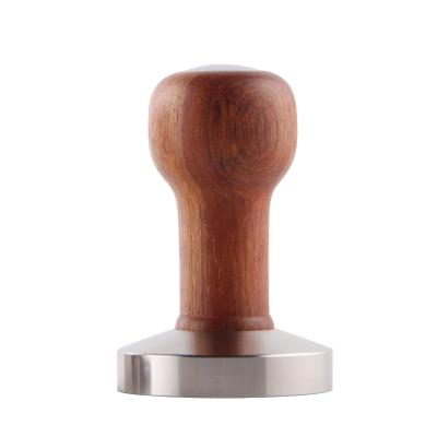 China Sustainable Wholesale High Durability Recommended Product Rosewood Espresso Coffee Tamper, Tamper Coffee for sale