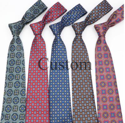 China 100% Silk Classic Mens Silk Tie Woven JACQUARD Neck Ties for sale