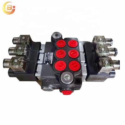 China O 13gpm 3 Coil P40 Hydraulic Solenoid Joystick Directional Control Valve for sale