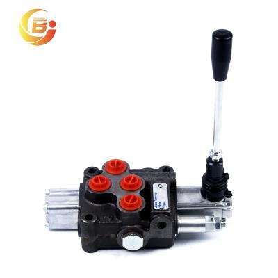 China Tractor Loaders Tanks Junbao New Arrival 315bar Single Coil Monoblock Hydraulic Directional Control Valve for sale