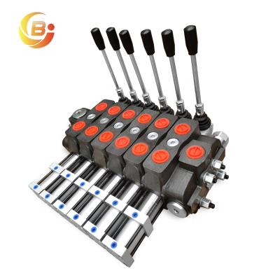 China Agricultural Machine Series 315 Tiller SD180 160 LPM Sectional Multi-way Directional Control Valve For Midrange Tractors for sale