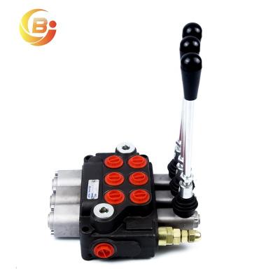 China Agricultural Machine Manufacturers Grade Hydraulic Pump Control Valve Manually Directional Valve for sale