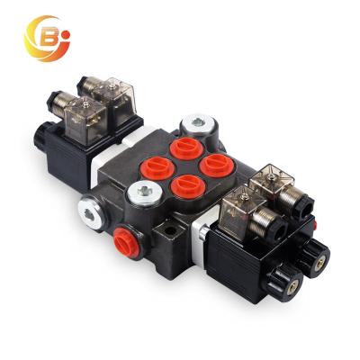 China Junbao 12v 24v Agricultural Machine Monoblock DC Solenoid Z50 Hydraulic Control Valve for sale