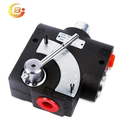 China Buna N O-ring Seals Junbao Flowfit 3 Port Hydraulic Adjustable Pressure Compensating Variable Flow Control Valve for sale