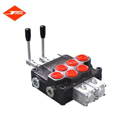 China Factory price agricultural monoblock P120 directional hydraulic control valve 2 way control valve for sale