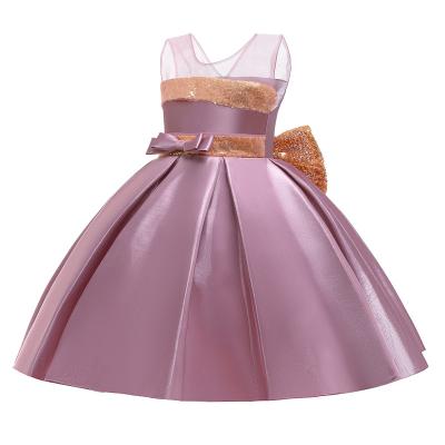 China Hot Sale Anti-wrinkle Sale Celebration Party Birthday Bridesmaid Flower Girl Pageant Cake Ball Gown Princess Kids Children Girls Dress for sale