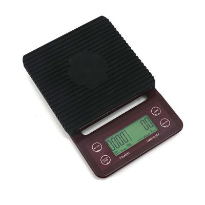 China Kitchen Portable Cafe Food Digital Industral Scale Household Scale With Timer Function for sale