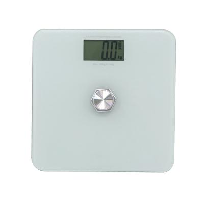 China Food Kitchen Scales Household Battery Free High Accuracy Bathroom Weighing Digital Body Scale With Glass for sale