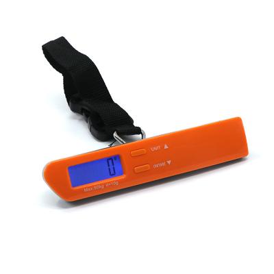 China Hanging Weight Function 50kg/110lb Scale Electronic Scales Travel Portable Digital Luggage Scale-Battery Included for sale