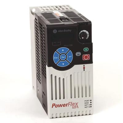 China New and original PowerFlex 525 frequency inverter VFD 480VAC 3 phase 0.75KW 1HP 25B-D2P3N104 for AB inverter drive 25B-D2P3N104 for sale