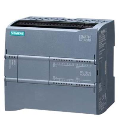 China New original PLC S7-1200 CPU1214C AC/DC/Rly 6ES7214-1BG40-0XB0 from Simatic for Siemens 11.10 x 11.70 x 8.50cm for sale