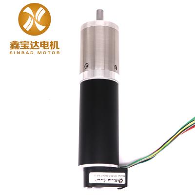 China Totally enclosed high power and torque 24v 4088 brushless dc motor with gearbox and encoder for sale