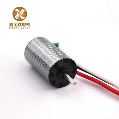 China Totally Enclosed Brushless DC Motor 24v Totally Enclosed Micro DC Motor High Speed ​​For Military Equipment for sale