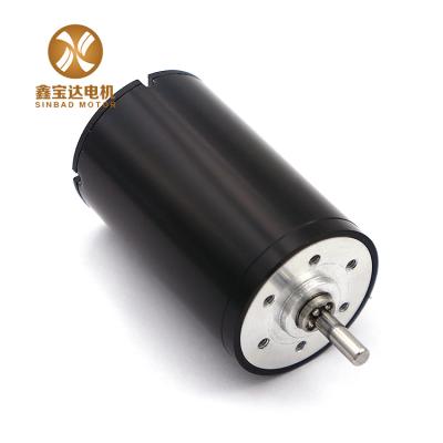 China Totally enclosed motor 2654 26mm industrial equipment 48V metal brush coreless DC motor for sale