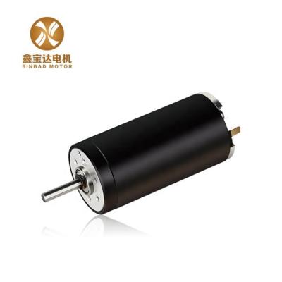 China Totally enclosed model 3571 48v brush dc coreless motor used for golf cart for sale