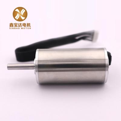 China Totally Enclosed 28mm Robotic and RC Vehicle BLDC Aerial Motor from DC for sale